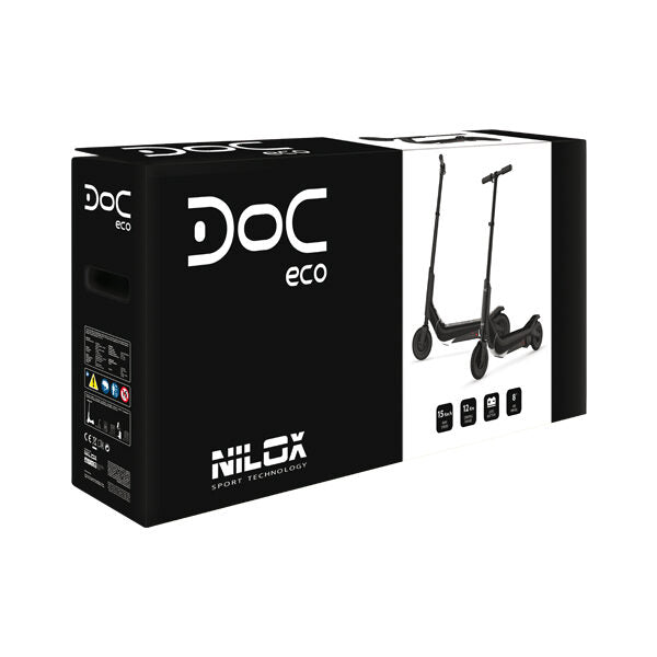 Nilox 30NXMOPRPB001 monopattino elettrico 15 km/h Nero