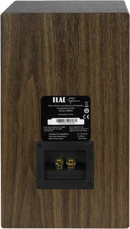 Elac Diffusori Debut Reference DBR62 Nero Coppia