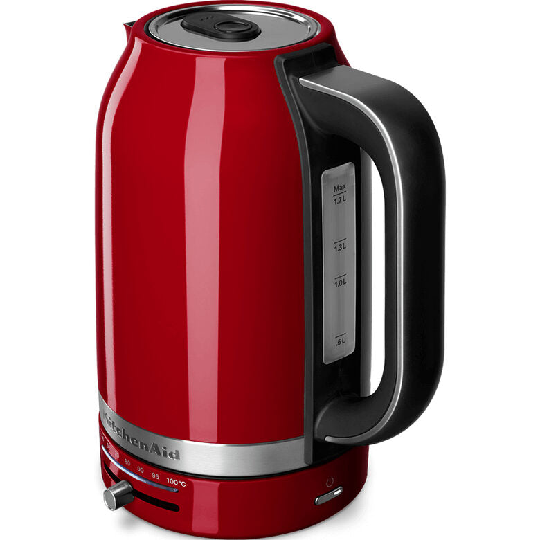 KitchenAid 5KEK1701EER bollitore elettrico 1,7 L 2400 W Nero, Rosso, Acciaio inox