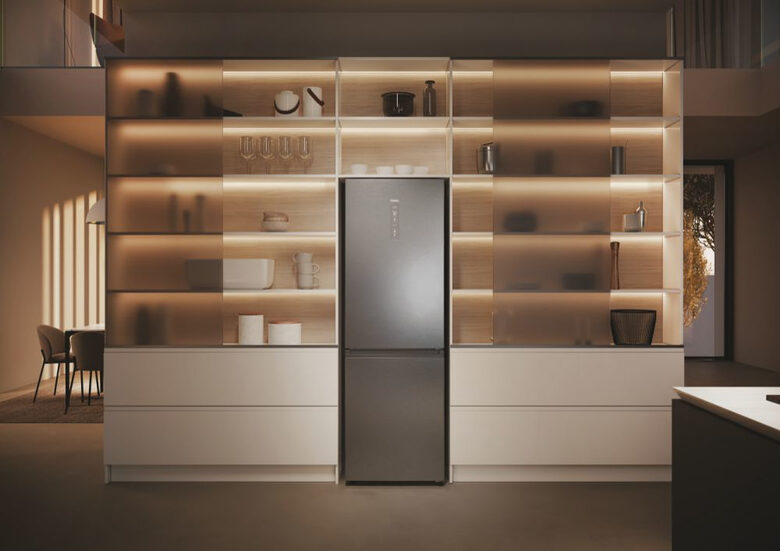 Haier 2D 60 Serie 3 HDPW5618DNPK Libera installazione 352 L D Acciaio inox