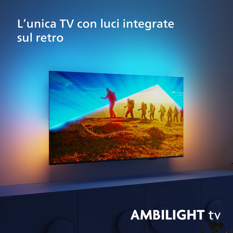 Philips 65PUS8009 Televisione Smart TV 65 Pollici Led 4K Ultra Hd Wi-fi Nero