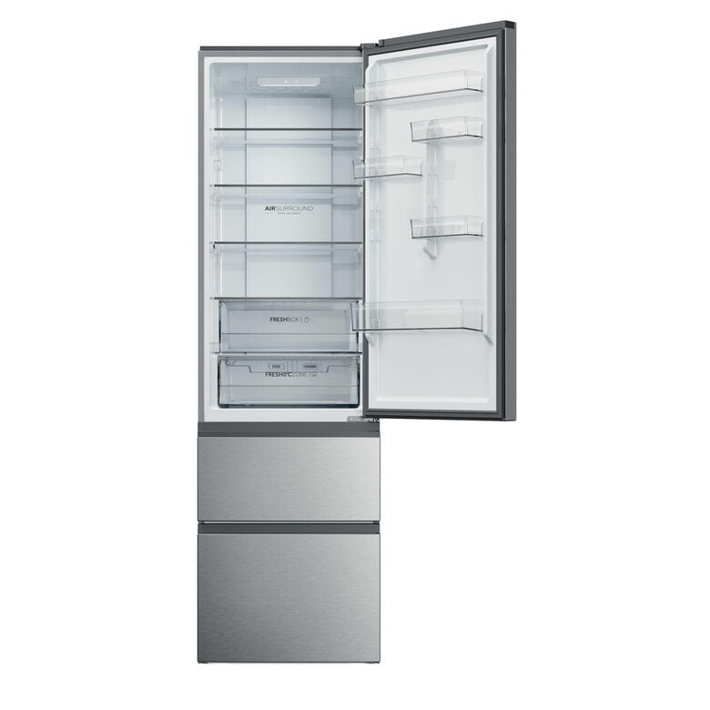Haier 3D 60 Serie 3 HTR3620CNMG Libera installazione 414 L Argento