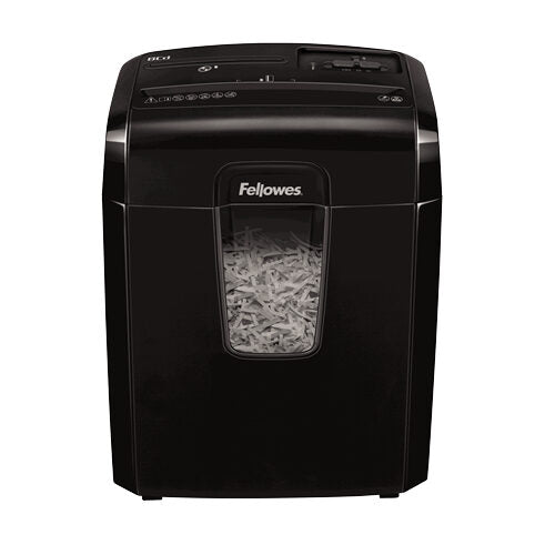 Fellowes 8Cd distruggi documenti Triturazione incrociata 22 cm Nero