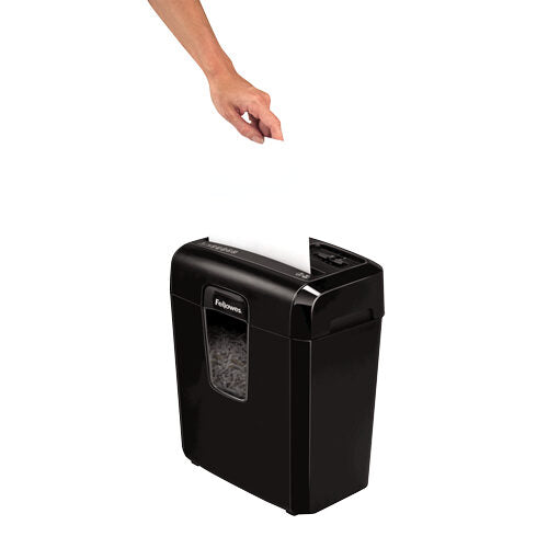 Fellowes 8Cd distruggi documenti Triturazione incrociata 22 cm Nero