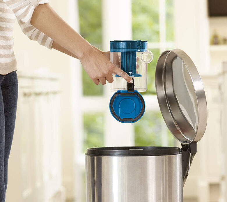 Bissell 1977N Pulitore a vapore Pulitore a vapore verticale 1,35 L 1600 W Blu, Titanio