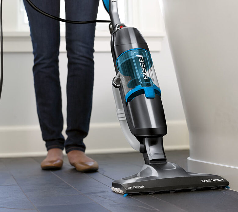 Bissell 1977N Pulitore a vapore Pulitore a vapore verticale 1,35 L 1600 W Blu, Titanio