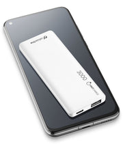 Cellularline FreePower Slim 3000 - Universale Caricabatterie portatile ultrasottile Bianco