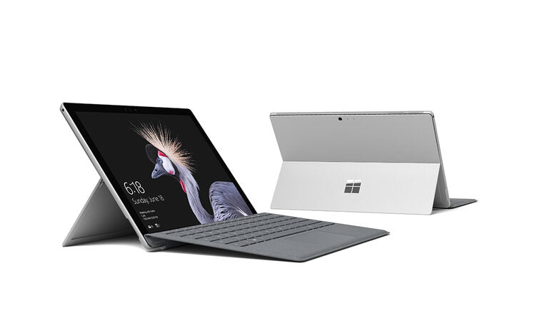 Microsoft Surface Pro Intel® Core™ m3 128 GB 31,2 cm (12.3") 4 GB Wi-Fi 5 (802.11ac) Windows 10 Pro Nero, Argento