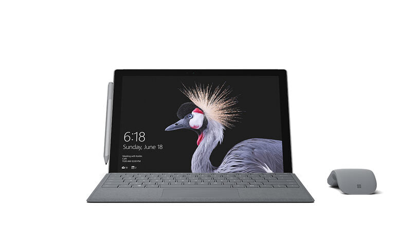 Microsoft Surface Pro Intel® Core™ m3 128 GB 31,2 cm (12.3") 4 GB Wi-Fi 5 (802.11ac) Windows 10 Pro Nero, Argento