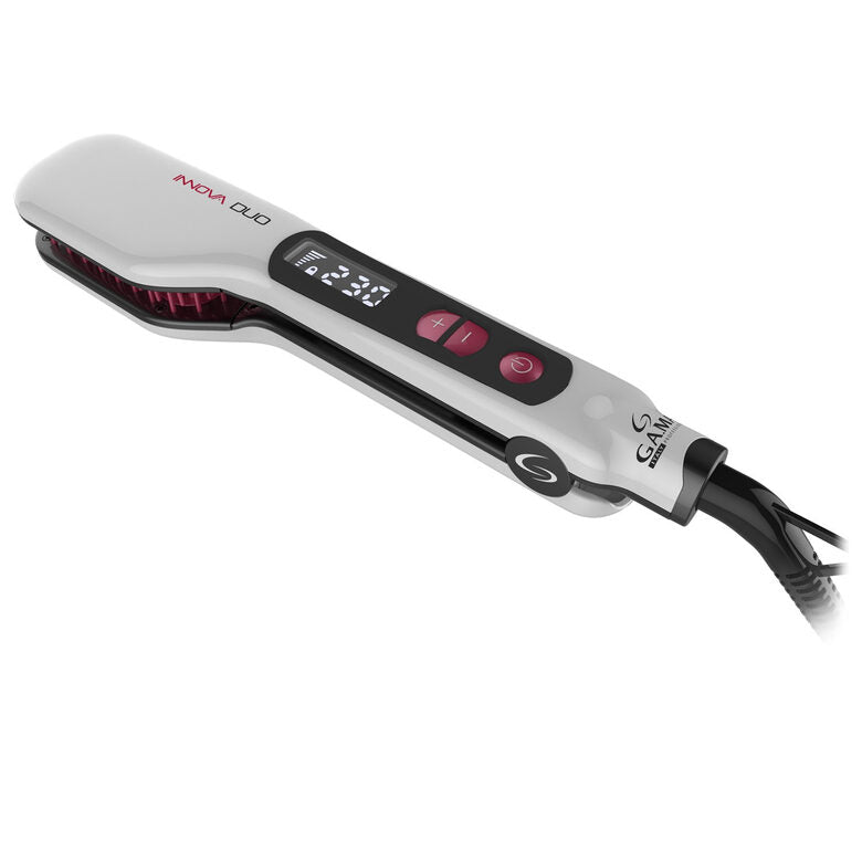 GA.MA Innova Duo Spazzola lisciante Caldo Nero, Magenta, Bianco 63 W 1,7 m