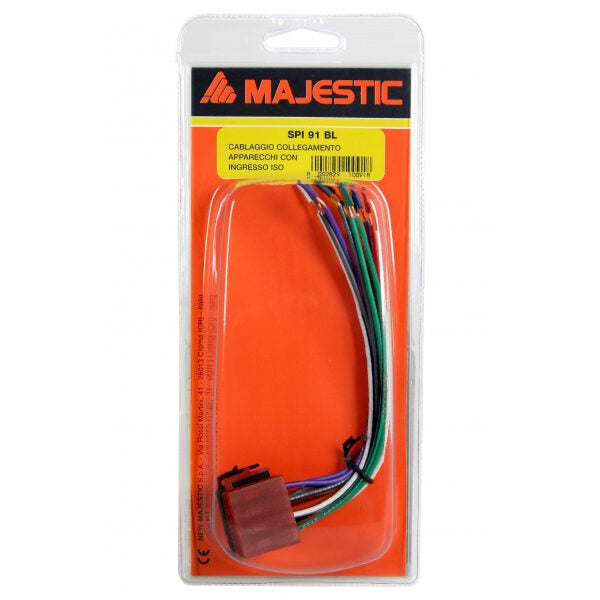 New Majestic SPI-91BL ricambio e accessorio per ricevitori multimediali per auto Adattatore ISO