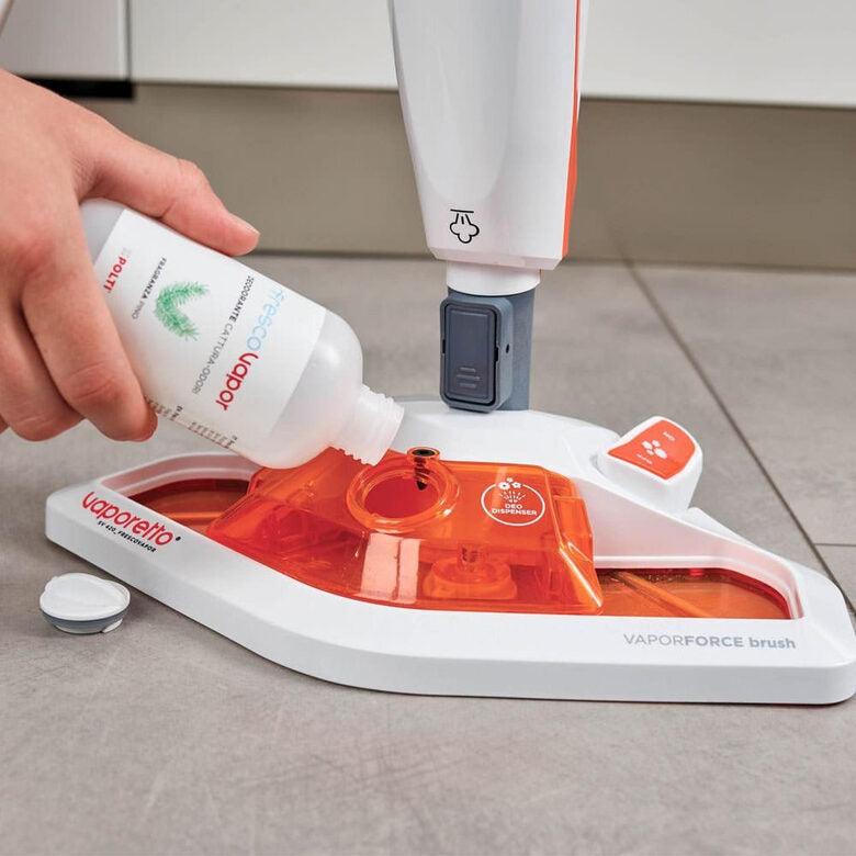 Polti PTEU0273 Pulitore a vapore Pulitore a vapore verticale 0,3 L 1500 W Arancione, Bianco