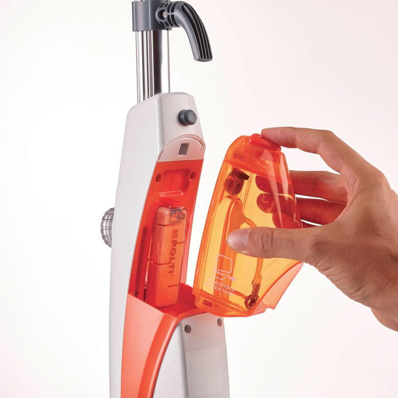 Polti PTEU0273 Pulitore a vapore Pulitore a vapore verticale 0,3 L 1500 W Arancione, Bianco