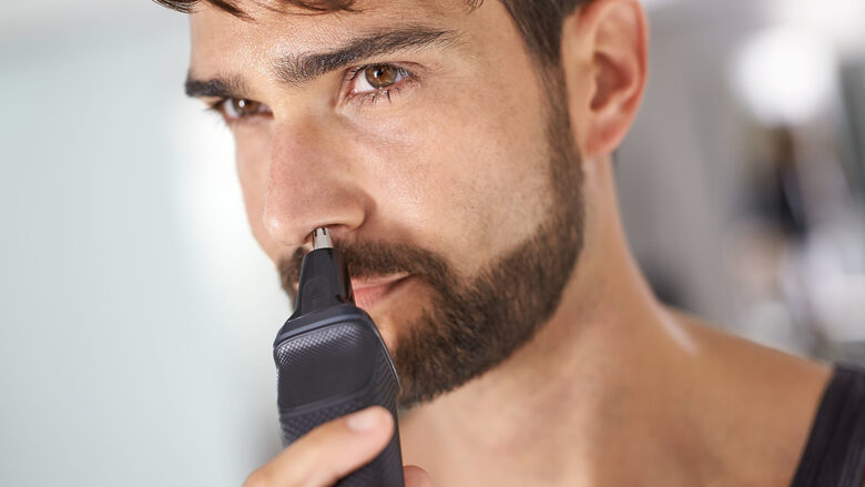 Philips MULTIGROOM Series 5000 9 accessori Tecnologia DualCut 9 in 1, Barba e capelli