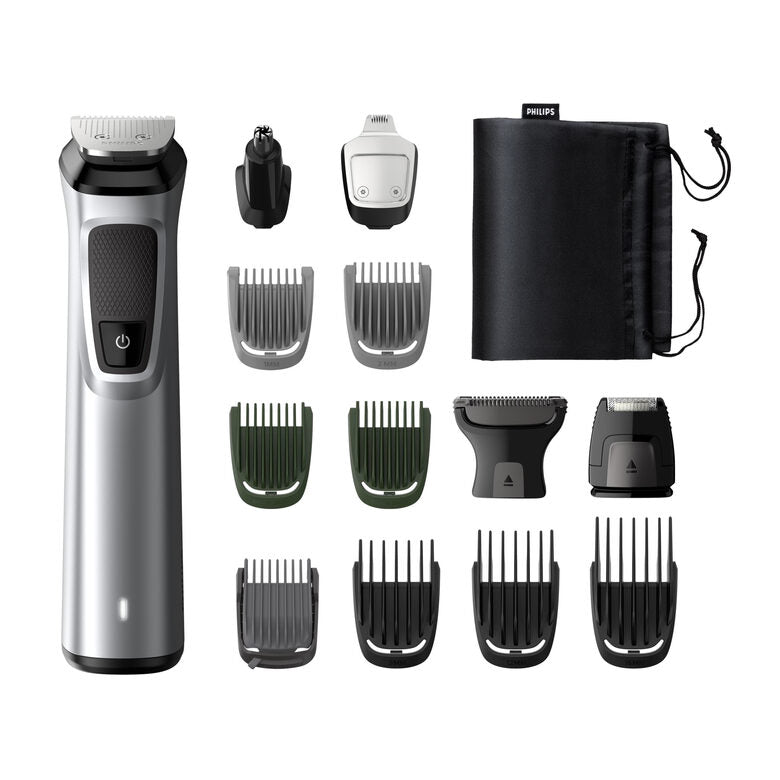 Philips MULTIGROOM Series 7000 14 accessori 14-in-1, barba, capelli e corpo