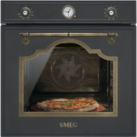 Smeg SFP750AOPZ Forno a Incasso 65 L A Antracite, Ottone
