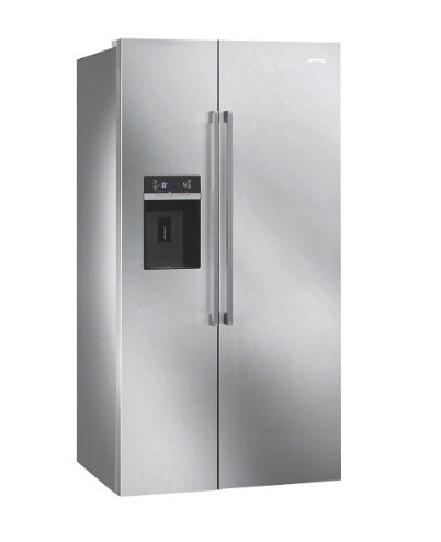 Smeg SBS63XED frigorifero side-by-side Libera installazione 544 L Acciaio inossidabile