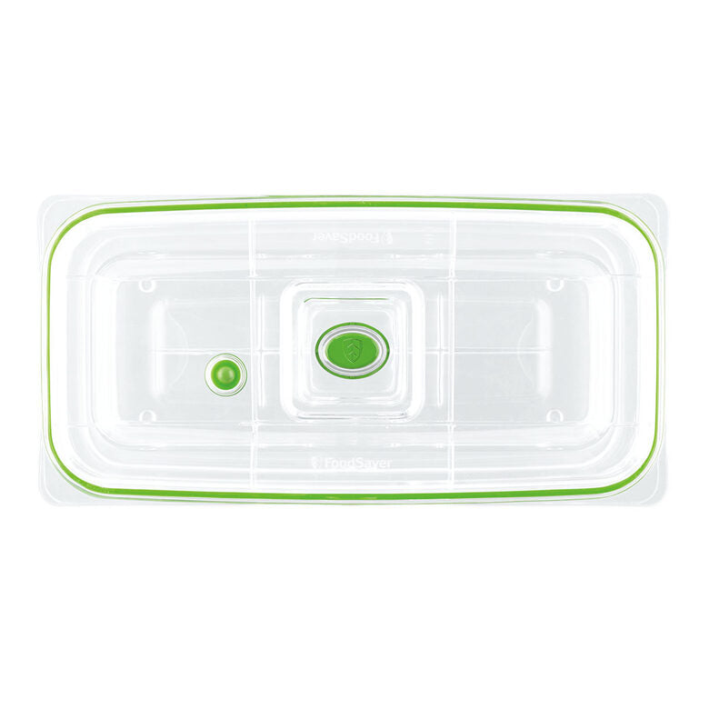FoodSaver FFC010X-01 recipiente per cibo Rettangolare Scatola 2,3 L Verde, Trasparente 1 pz
