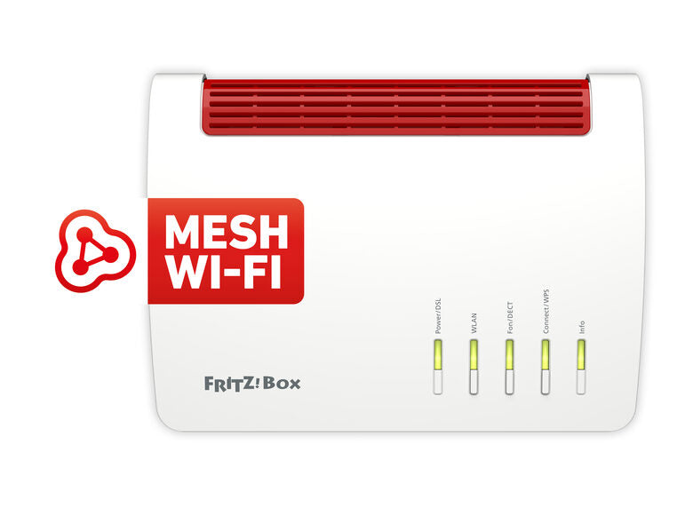 FRITZ! Box 7590 router wireless Gigabit Ethernet Dual-band (2.4 GHz/5 GHz) 3G 4G Bianco