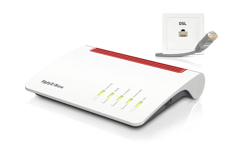 FRITZ! Box 7590 router wireless Gigabit Ethernet Dual-band (2.4 GHz/5 GHz) 3G 4G Bianco