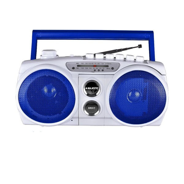 New Majestic RR-917 Analogico 0,75 W Blu, Bianco