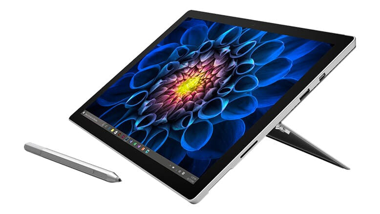 Microsoft Surface Pro 4 128 GB 31,2 cm (12.3") 4 GB Wi-Fi 5 (802.11ac) Windows 10 Pro Argento