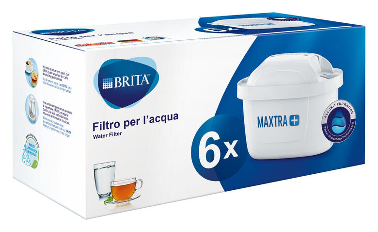Brita Filtri potenziati MAXTRA+ per caraffa filtrante - Pack 6