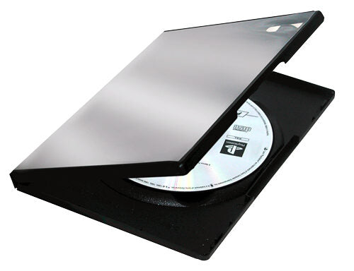 Fellowes 83357 custodia CD/DVD Scatola con DVD 1 dischi Nero