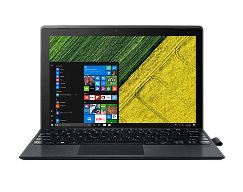 Acer Switch 3 SW312-31-P65R Ibrido (2 in 1) 31 cm (12.2") Touch screen WUXGA Intel® Pentium® 4 GB LPDDR3-SDRAM 64 GB Flash Wi-Fi 5 (802.11ac) Windows 10 Home Nero, Grigio