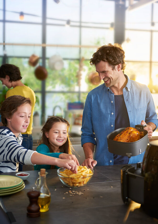 Philips Avance Collection Airfryer XXL HD9652/90 da 7,3 l e 1,4 kg con Tecnologia Fat Removal