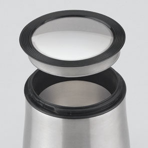 Girmi MC01 macina caffé 150 W Nero, Argento
