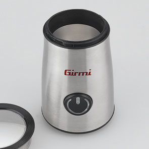 Girmi MC01 macina caffé 150 W Nero, Argento