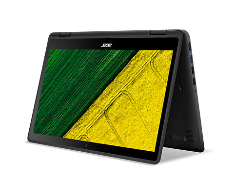 Acer Spin 5 SP513-51-361Y Ibrido (2 in 1) 33,8 cm (13.3") Touch screen Full HD Intel® Core™ i3 della sesta generazione 8 GB DDR4-SDRAM 128 GB SSD Wi-Fi 5 (802.11ac) Windows 10 Home Nero