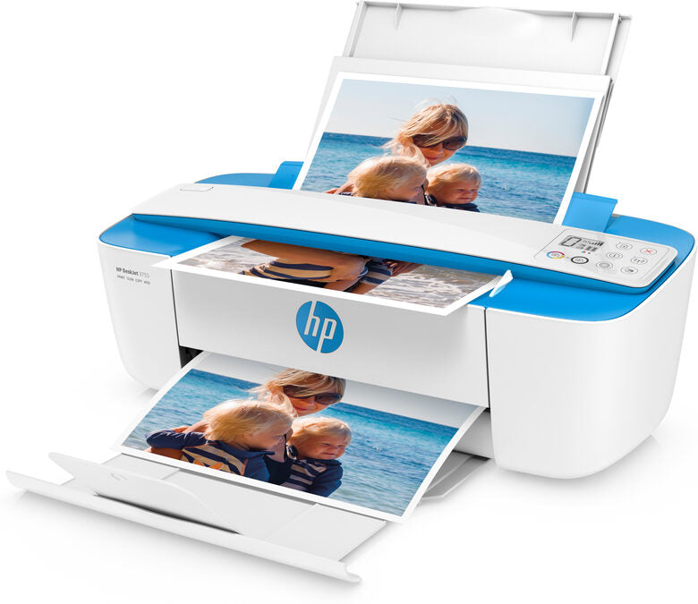 HP DeskJet 3760 Wireless All-in-One Colore Stampante, Instant Ink; Fotocopiatrice, scanner
