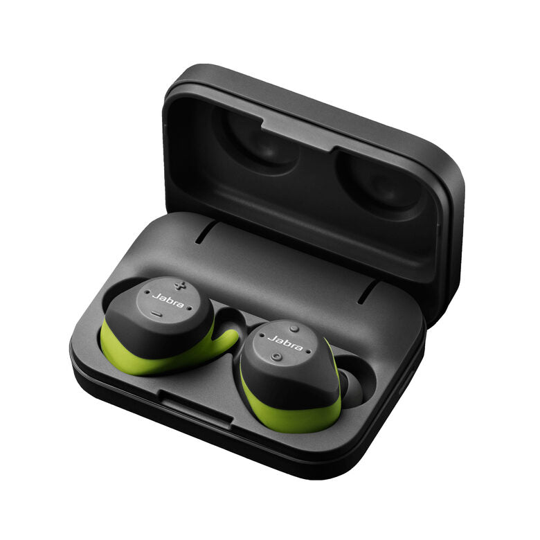Jabra Elite Sport Cuffie Auricolari Senza filo, Grigio/Verde, Wireless