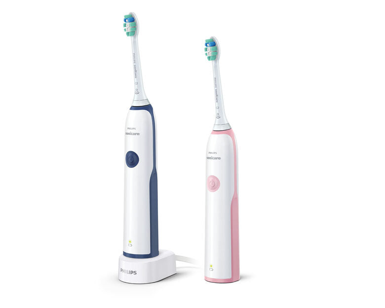 Philips Sonicare CleanCare Spazzolino elettrico sonico a 1 modalità con 2 testine