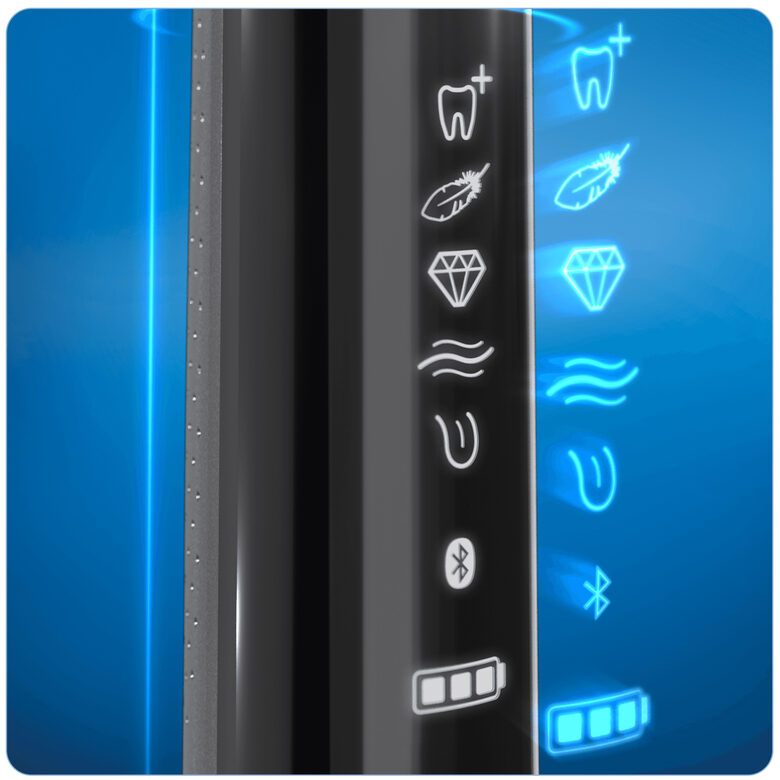 Oral-B Genius 9100S Sensi Ultrathin Adulto Spazzolino rotante-oscillante Nero