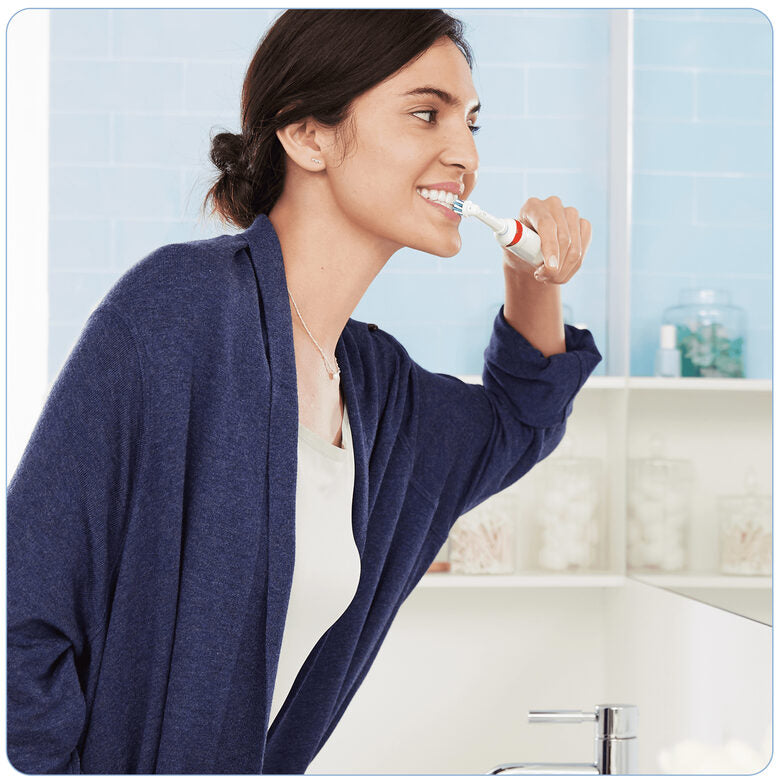 Oral-B Smart 4 4500N CrossAction Adulto Spazzolino rotante-oscillante Bianco