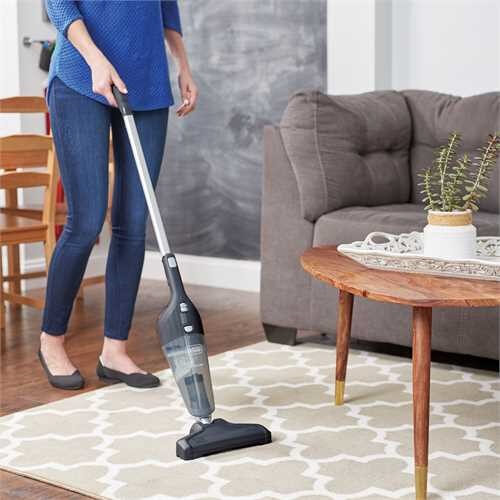 Black & Decker NSVA315J scopa elettrica Senza sacchetto 0,4 L Antracite
