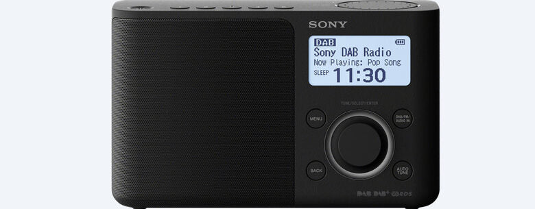 Sony XDR-S61D Personale Nero