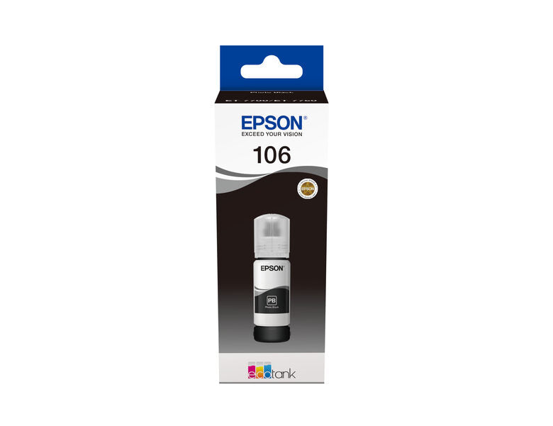 Epson 106 EcoTank Photo Black ink bottle Cartuccia