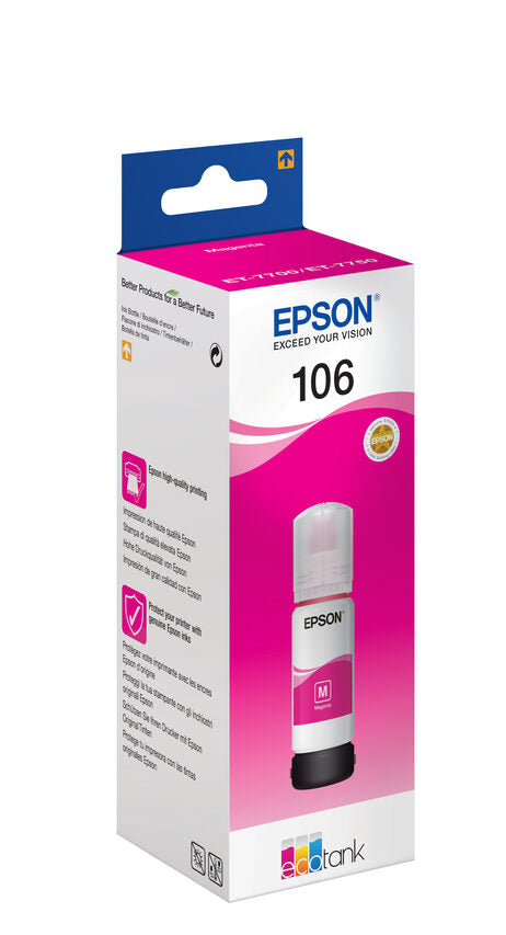 Epson 106 EcoTank Magenta ink bottle Cartuccia