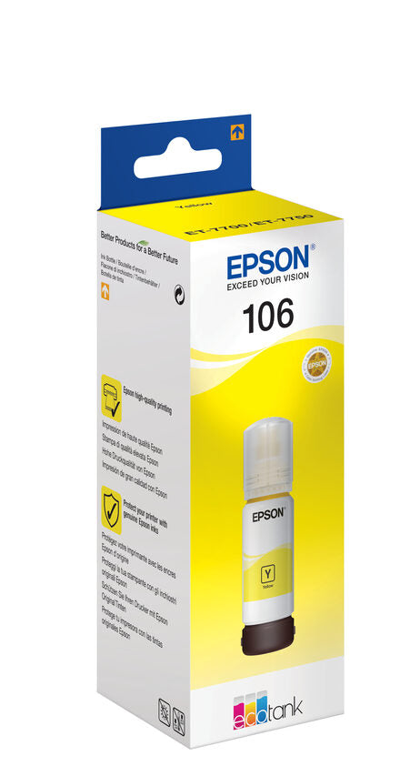 Epson 106 EcoTank Yellow ink bottle Cartuccia