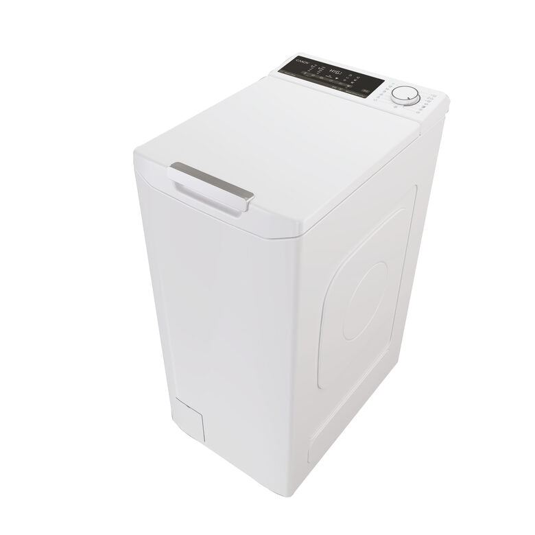 Candy TCA284TM5-S ProWash 500 Lavatrice A Carica Dall'alto Libera Installazione 8 Kg, 1200 Giri, Smart Drum Opening, App hOn, Motore Inverter, Classe A, Bianco
