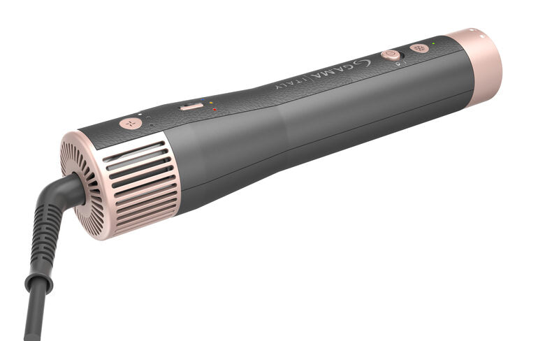 GA.MA Multistyler UniQ Aura Airflow Grigio, Rosa 1500 W 1,8 m