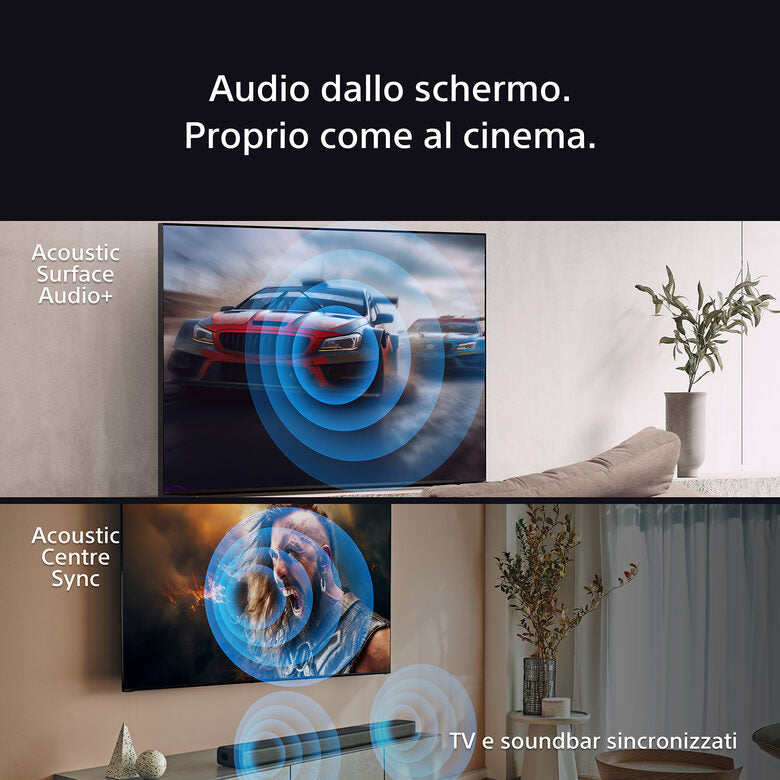 Sony K65XR83AEP Televisione Smart TV 65 Pollici Oled 4K Bravia Nero