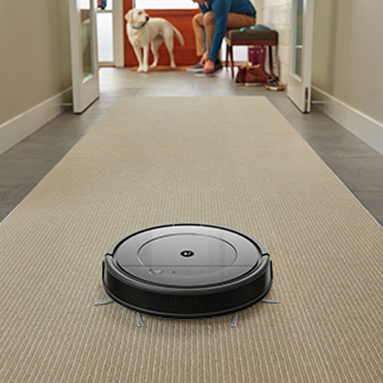 Irobot Roomba Robot Aspirapolvere Combo Kit Con Panni Inclusi 0,45 L Senza Sacchetto Nero, Grigio
