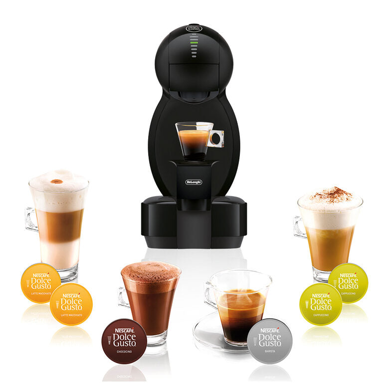 De’Longhi Nescafé Dolce Gusto Colors EDG355.W1 Con 48 capsule in omaggio, Nero
