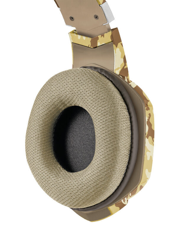 Trust GXT 322D Carus Auricolare Cablato A Padiglione Giocare Mimetico
