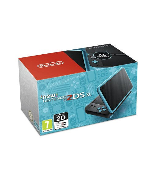 Nintendo New 2DS XL console da gioco portatile 12,4 cm (4.88") Touch screen Wi-Fi Nero, Blu